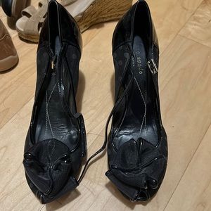 Kate Spade Black Heels Size 8